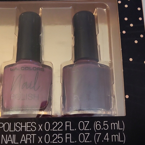 New 5 PC L.A colors Nail Polish Set - Picture 4 of 4